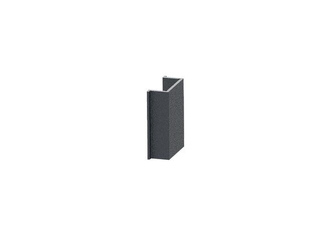 Staffe di copertura distanziatrice stretta per profili dei pali e adattatore a U del sistema di recinzione, 20x08-30mm