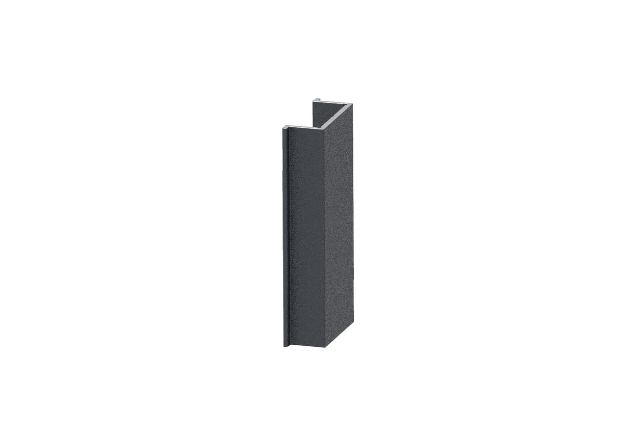 Staffe di copertura distanziatrice stretta per profili dei pali e adattatore a U del sistema di recinzione, 20 x 08–50 m