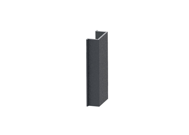 Staffe di copertura distanziatrice stretta per profili dei pali e adattatore a U del sistema di recinzione, 20 x 08–50 m