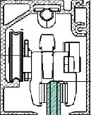 Sets for sliding profile system