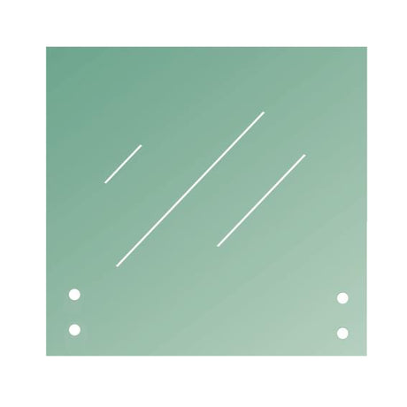 Tempered laminated glass, clear