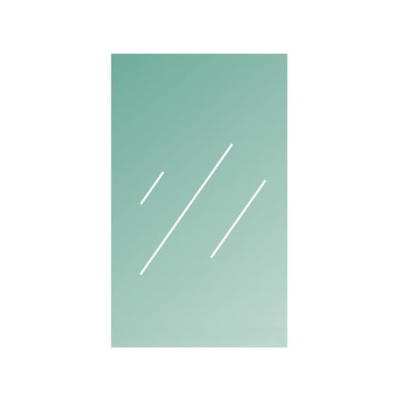 Tempered laminated glass, clear