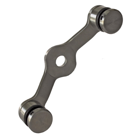 Fixed glazing - spider 02 AISI304, 2xD30mm/180°