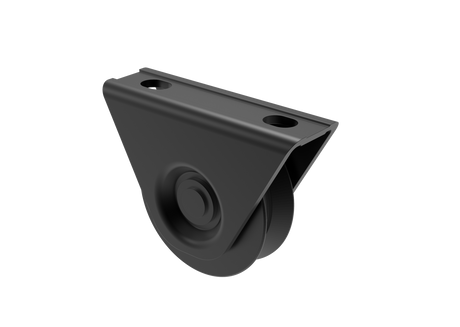 Pulley wheel - set -V, D80, black