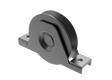 Casters set -V Zn, D80, anthracite