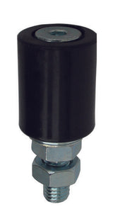 Wheel plastic Zn, D42mm, black