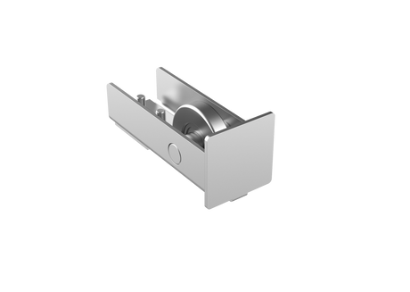 Guide wheel Zn, profile 80x80,