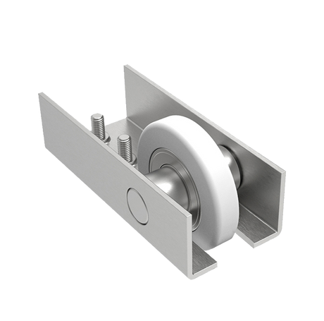 Guide wheel INOX profile 90x99mm