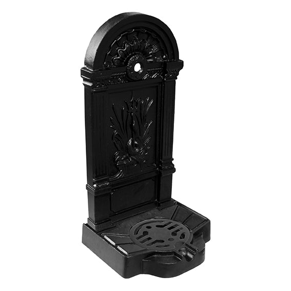 Decorated cast iron sink, without facet 350x310, h