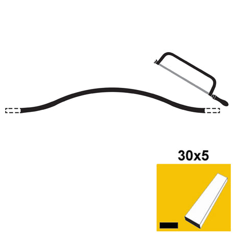 Pointed arch 30x5, p250, L3410-4400mm