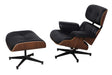 lounge chair Charles & Ray Eames walnut replica
