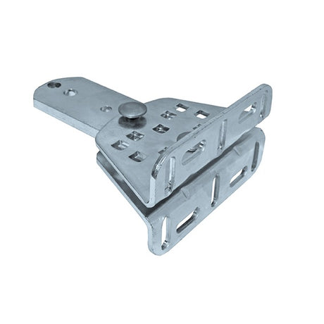 Bracket rear, adjustable, for screwing