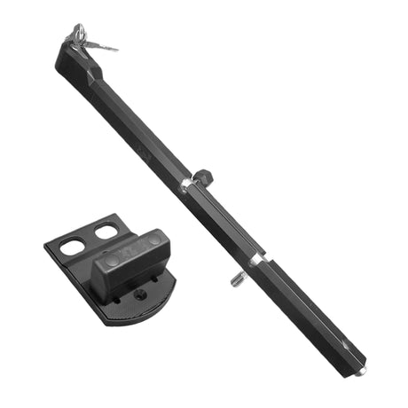 Lockable Security Gate Drop Bolt with Stop