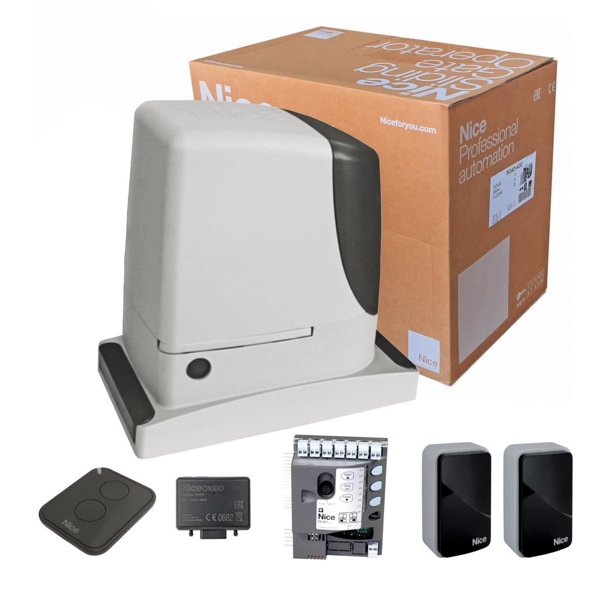 NICE automation for sliding gates, set, max 1800kg