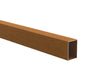 Riempimento per recinzione in alluminio 40x60x1 - 6000mm QUERCIA DORATA W03