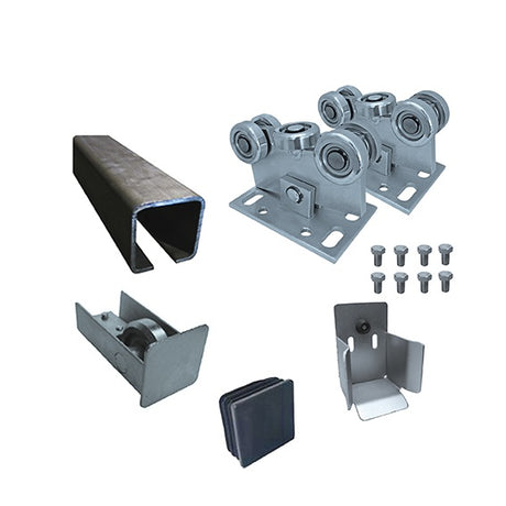 Cantilever sliding gate set up to 4,5m Fe, 70x70mm