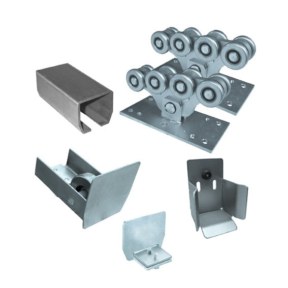 Cantilever sliding gate set up to 6,5m Fe, 94x85mm