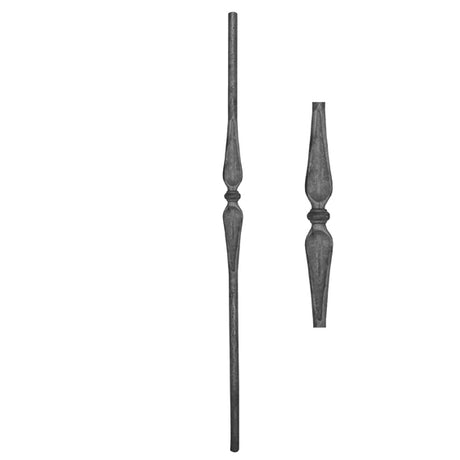 Bar decor h1200, b46-54, D25mm