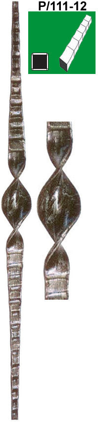 Forged rod P/111, h900mm