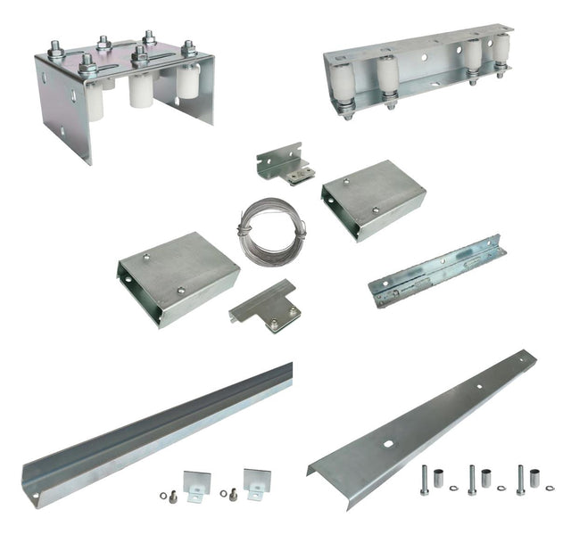 Telescopic system for sliding gates, max 15m