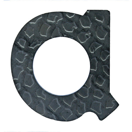 Forged letter "a" h 70, t3mm