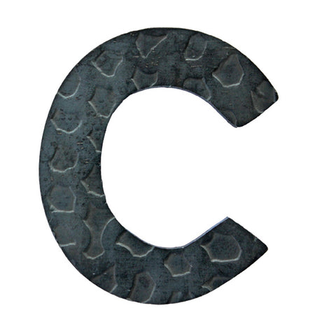 Forged letter "c" h70, t3mm