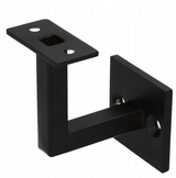 Wall handrail bracket, black, Fe