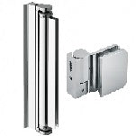 Hinges for shower cabins