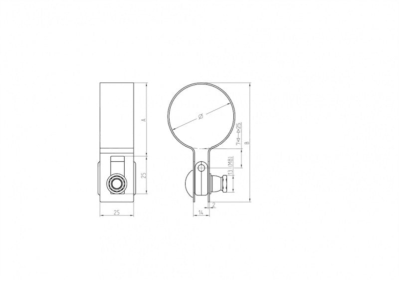 Objímka koncová na stĺpik ZnPVC D60mm zelená