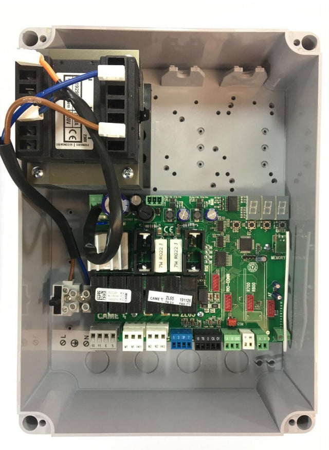 Electronics Came for double gate, 24 V DC