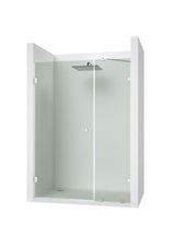 Glass clamp, Zamak, 45x45x20/T 8-10 mm